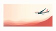 © Sonia Ashraf - High Altitude Airliner Flat Vector Isolated on White Background