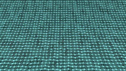 Poster - abstract connection dots. technology background. network concept. 3d rendering
