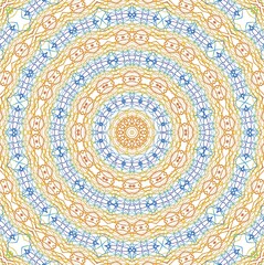 Poster - Abstract background with shapes of lines