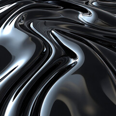 Wall Mural - abstract metallic background