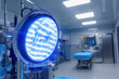 © Fabio - Cleaning, disinfection, sterilization, medical lamp in a dental clinic, operating room of a medical facility