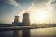 © Firn/imageBROKER - Nuclear power plant. KI generiert, AI generated