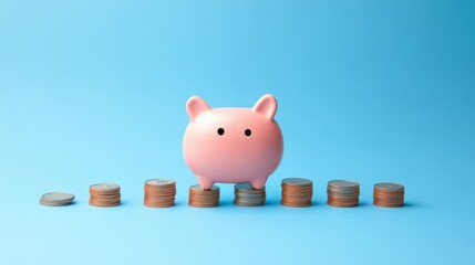 Poster - motivational savings chart showing the impact of setting small, achievable savings goals that contribute to larger financial milestones,
