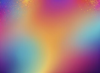 Poster - Bright abstract gradient with smooth, blended colors and a touch of texture, AI generated