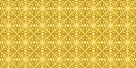 Poster - Islamic gold ornament vector seamless pattern