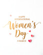 © Mavra - Happy international women's day 8 march greeting cards