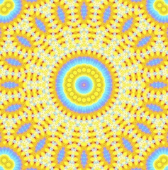 Poster - Bright background with abstract pattern