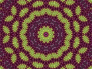 Poster - Abstract background with natural chrysanthemum pattern