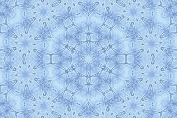 Poster - Abstract pattern from foam on the glass