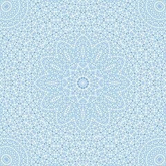 Poster - Background with abstract blue pattern