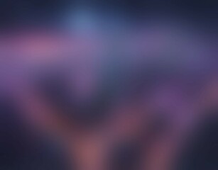 Poster - Blurred lights in blue and pink tones creating an abstract atmospheric image, Blurr Background, AI generated