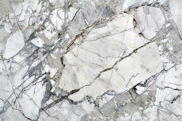 Poster - Marble slab with intricate veins and cracks forming a unique pattern, suitable for backgrounds and design projects