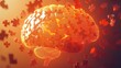 © Windi - Glowing Puzzle Brain, Abstract, Problem Solving, Background