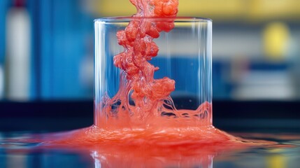 Poster - the particle model explain capillary action in liquids