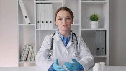 Poster - A dedicated medical professional actively engaged in providing comprehensive patient consultation and care within a healthcare setting, ensuring the highest standards of medical service and support