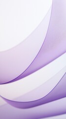 Aufkleber - Soft lavender gradients flow seamlessly, evoking a sense of calm and serenity. The delicate curves enhance creative space, perfect for artistic endeavors