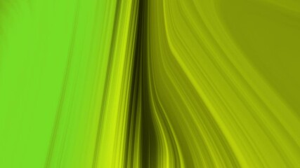 Poster - A Captivating Swirl of Green and Yellow Hues in a Smooth Abstract Design Perfect for Modern Art Enthusiasts