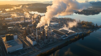Poster - industrial emissions contribute to PM 2.5 pollution