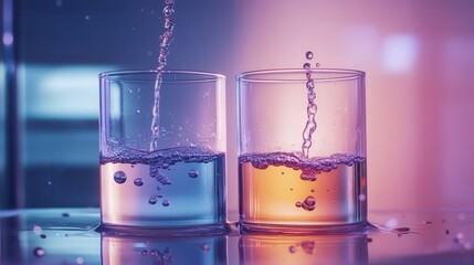 Poster - intermolecular forces influence the movement of particles in liquids compared to gases
