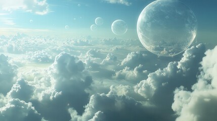 Fototapete - PM 2.5 particles interact with other pollutants in the atmosphere