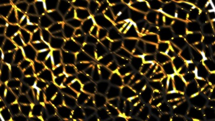 Poster - Boiling liquid surface with bubbles, computer generated modern abstract background, 3d rendering