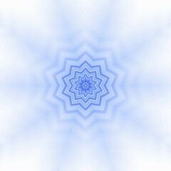 Poster - Background with abstract blue blurred pattern