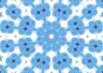Poster - Background with abstract shapes of the lines