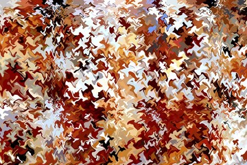 Aufkleber - Colour stains, wave pattern, digital art, Canada, North America