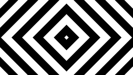 Aufkleber - Black and white stripes. Computer generated abstract background, 3D rendering backdrop