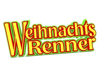 Leinwandbilder - Christmas racer, 3d rendering