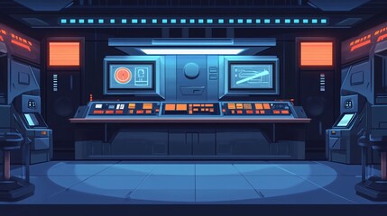 Wall Mural - Futuristic Retro Background Vector for Design Projects