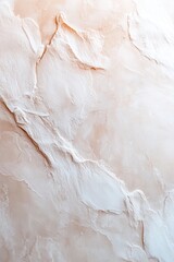 Poster - The frosted glass texture softly transitions from white to muted beige, creating a calming effect with glowing edges, ideal for backgrounds and designs needing space for text