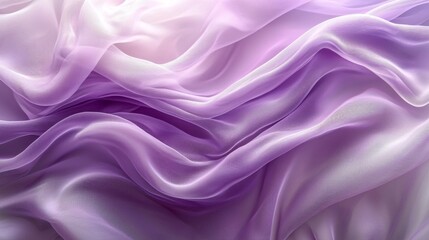 Poster - Lavender hues undulate gently across a smooth tapestry, creating a tranquil atmosphere filled with grace and softness. Ideal for artistic inspiration or calming decor