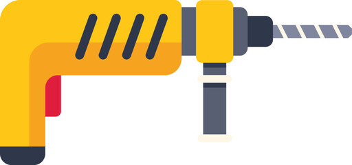 Poster - this power drill is ideal for illustrating construction, renovation, or diy projects