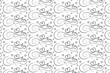 © Nizam - Valentine Day Elegant seamless pattern,F lourishes Swirling hearts seamless pattern, abstract hearts Swirls pattern, Valentines Day Elegant seamless background, curly hearts repeating background, Red
