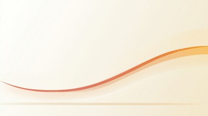 Fototapete - An elegant area chart with smooth curves in gradient colors representing revenue growth over time, set against a light background for a polished appearance