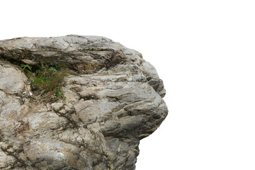 Wall Mural - rock isolated transparency background.