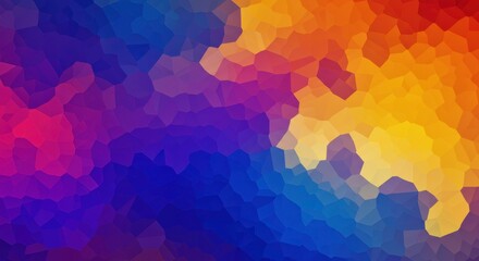 Poster - abstract colorful swirls: a vibrant, dynamic composition of swirling colors in shades of blue, purpl