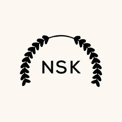 Fototapete - NSK logo design vector