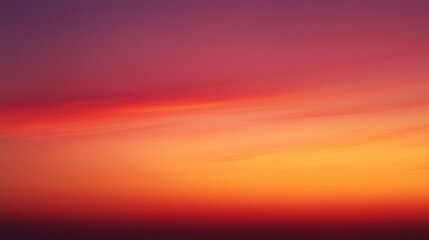 Fototapete - A gradient background with smooth transitions from warm orange to deep pink, creating a soft, sunset-like atmosphere with rich colors