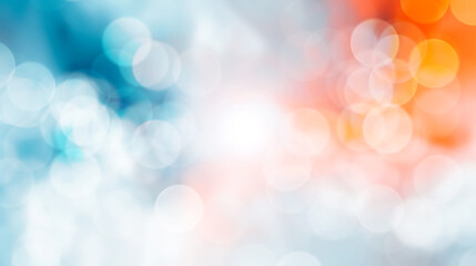 Wall Mural - light abstract colorful bokeh background blur