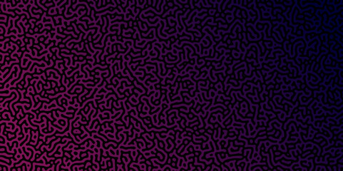 Aufkleber - Abstract Reaction-diffusion or Turing pattern natural texture, in a coral pink gradient colour scheme. Linear design with biological shapes.Organic lines in memphis. abstract turing organic wallpaper.