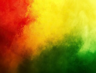 Poster - a vibrant background with gradients of red, yellow and green, creating an abstract design that resem