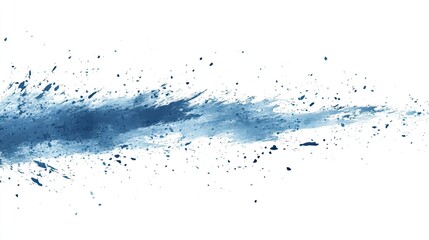 Poster - Abstract blue and white background with a speed effect, vector illustration design for a web banner on an isolated white background.