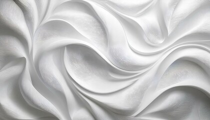 Poster - abstract white background texture.