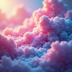 Shimmering layers of vapor suspended in air with colorful diffraction, optical effects, color, iridescence