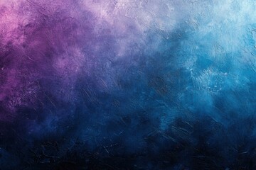 Poster - Gradient banner background in deep blue, vibrant purple, and rich black showcasing an abstract texture suitable for modern website headers and online branding design