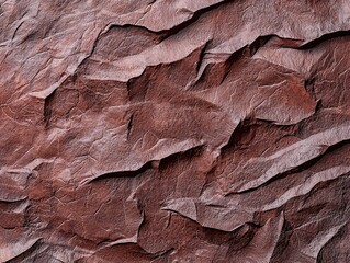 Poster - Textured Surface with Deep Grooves and Rich Brown Coloration for Background and Design Projects