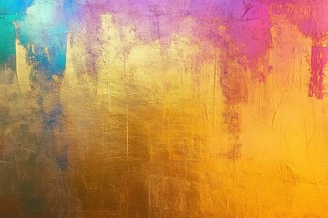 Poster - Shimmering golden spectrum background for artistic endeavors and design applications