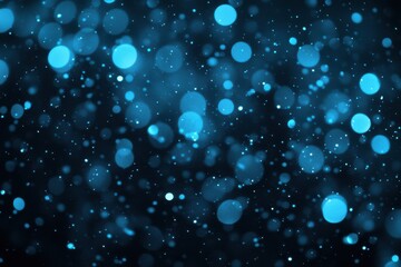 Poster - Dark textured noise background featuring a blue grainy design ideal for posters, banners, and digital headers in contemporary art and graphic design projects